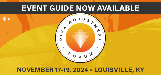 Event Guide Now Available | The 24th Risk Adjustment Forum | November 17-19, 2024 in Louisville, KY