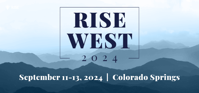 RISE West 2024 | September 11-13, 2024 | Colorado Springs