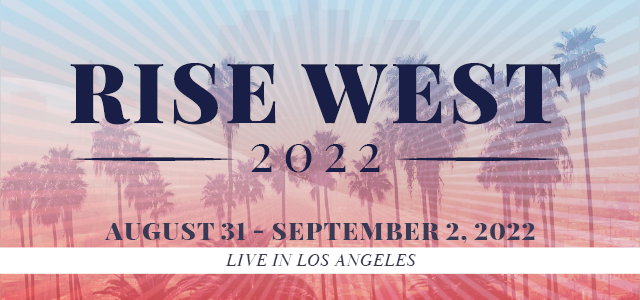 RISE West 2022 - August 31 - September 2, 2022 - Live in Los Angeles